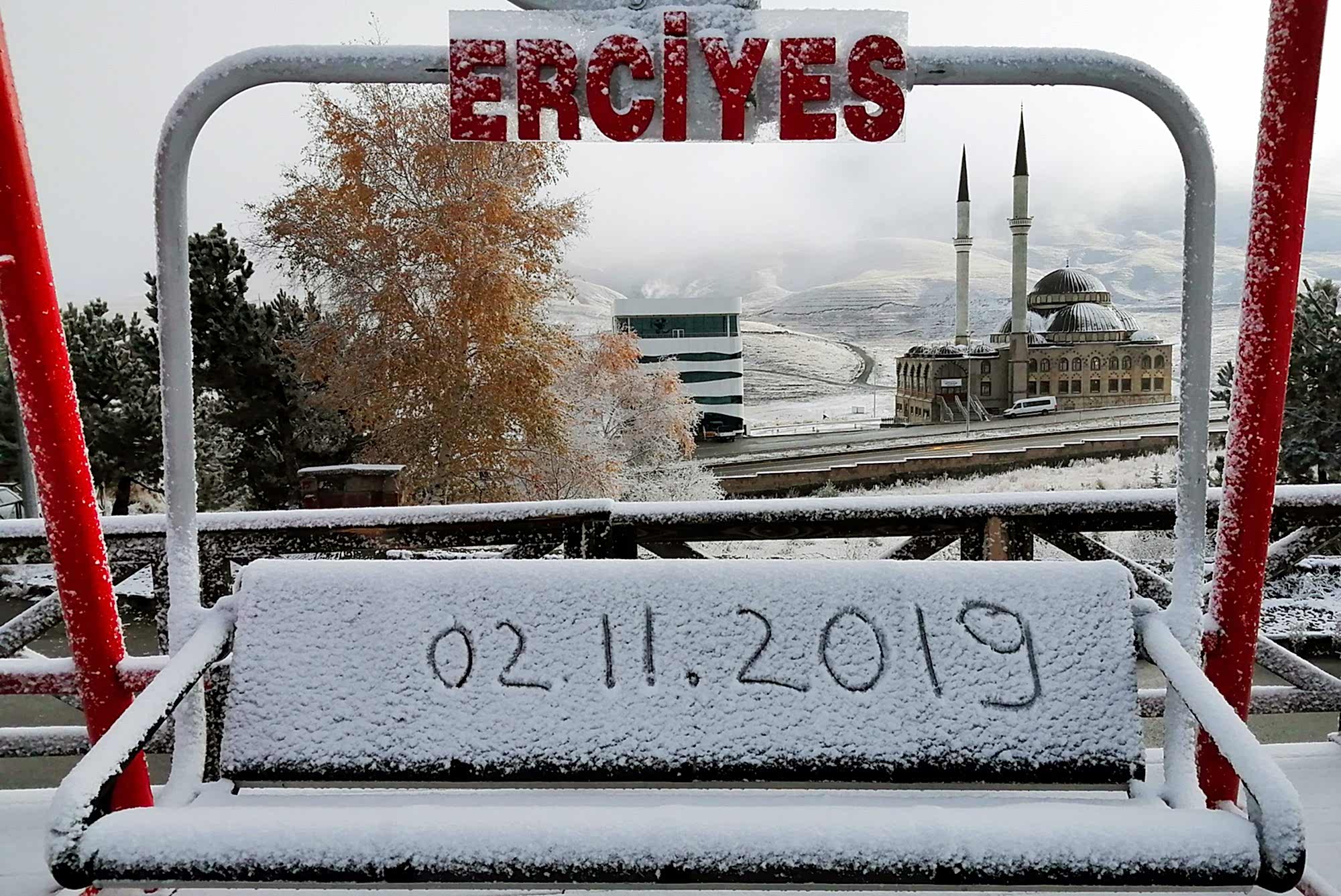 Erciyes'te özlediğimiz görüntüler